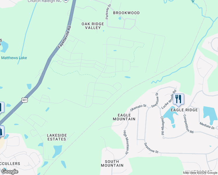 map of restaurants, bars, coffee shops, grocery stores, and more near 216 Okamato Street in Raleigh