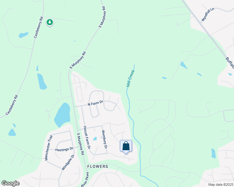 map of restaurants, bars, coffee shops, grocery stores, and more near 73 Cedar Grove Court in Clayton