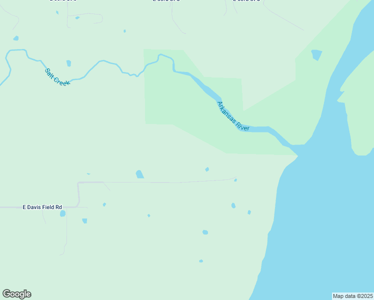 map of restaurants, bars, coffee shops, grocery stores, and more near Davis Field Road in Muskogee