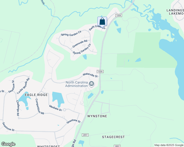 map of restaurants, bars, coffee shops, grocery stores, and more near Maraketch Court in Raleigh