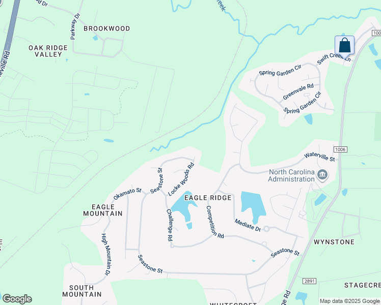 map of restaurants, bars, coffee shops, grocery stores, and more near 185 Locke Woods Road in Raleigh
