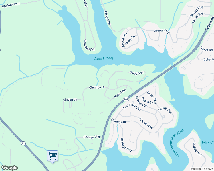 map of restaurants, bars, coffee shops, grocery stores, and more near 185 Saloli Way in Loudon