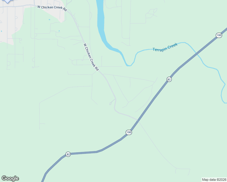 map of restaurants, bars, coffee shops, grocery stores, and more near 20462 West Chicken Creek Road in Cookson