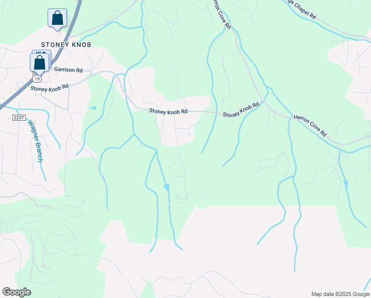 map of restaurants, bars, coffee shops, grocery stores, and more near 18 Indian Lane in Weaverville