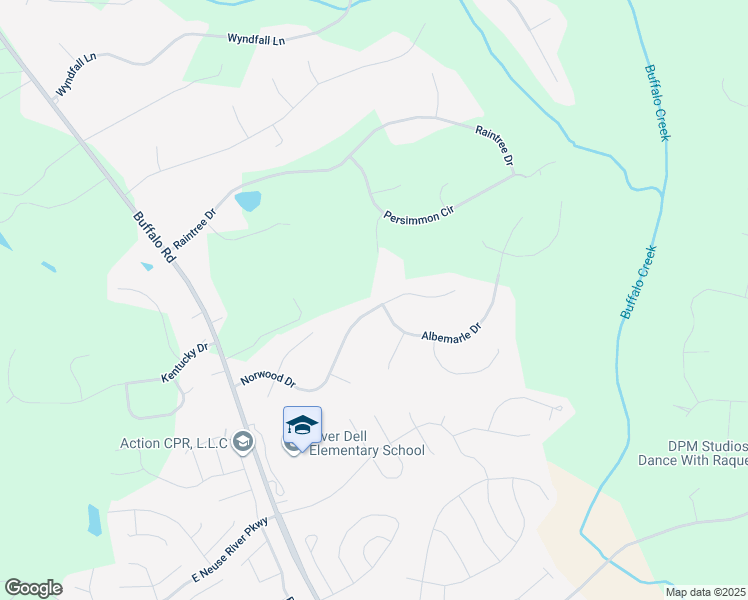 map of restaurants, bars, coffee shops, grocery stores, and more near 331 Norwood Drive in Clayton