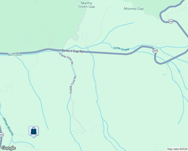 map of restaurants, bars, coffee shops, grocery stores, and more near 235 Camp Branch Road in Clyde