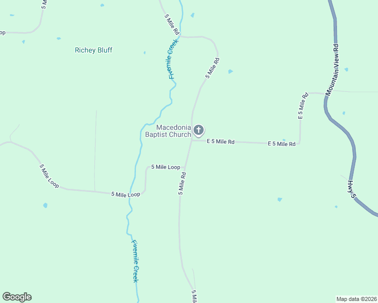 map of restaurants, bars, coffee shops, grocery stores, and more near 1435 5 Mile Road in Drasco