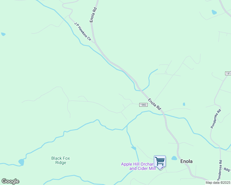 map of restaurants, bars, coffee shops, grocery stores, and more near 5032 Rustic Lane in Morganton