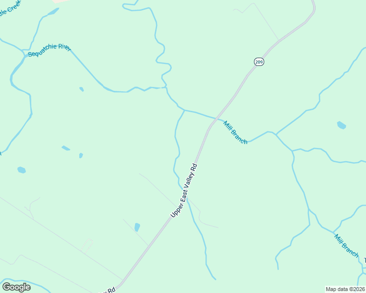 map of restaurants, bars, coffee shops, grocery stores, and more near 7511 Upper East Valley Road in Pikeville