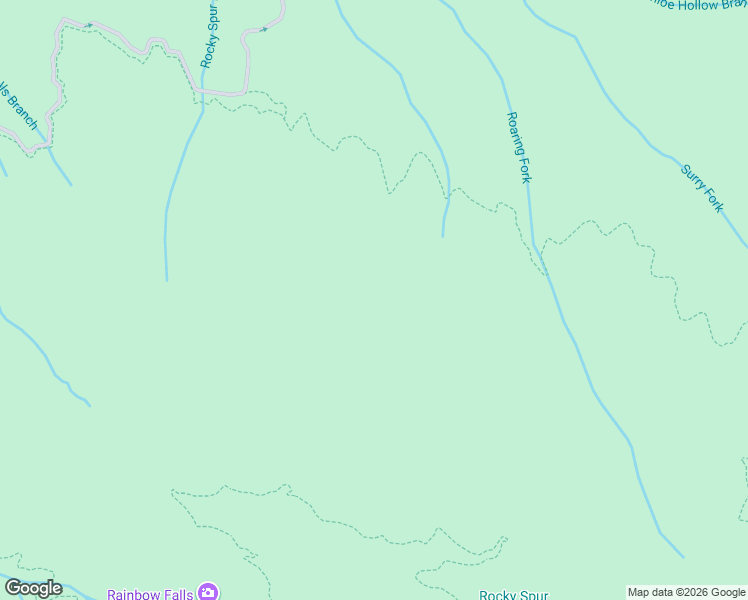 map of restaurants, bars, coffee shops, grocery stores, and more near Trillium Gap Trail in Gatlinburg
