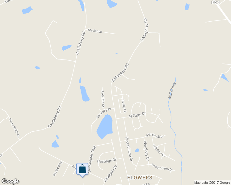 map of restaurants, bars, coffee shops, grocery stores, and more near 44 Wensley Court in Clayton