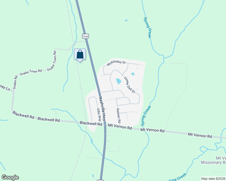 map of restaurants, bars, coffee shops, grocery stores, and more near 2513 Warner's Ridge Drive in Chapel Hill