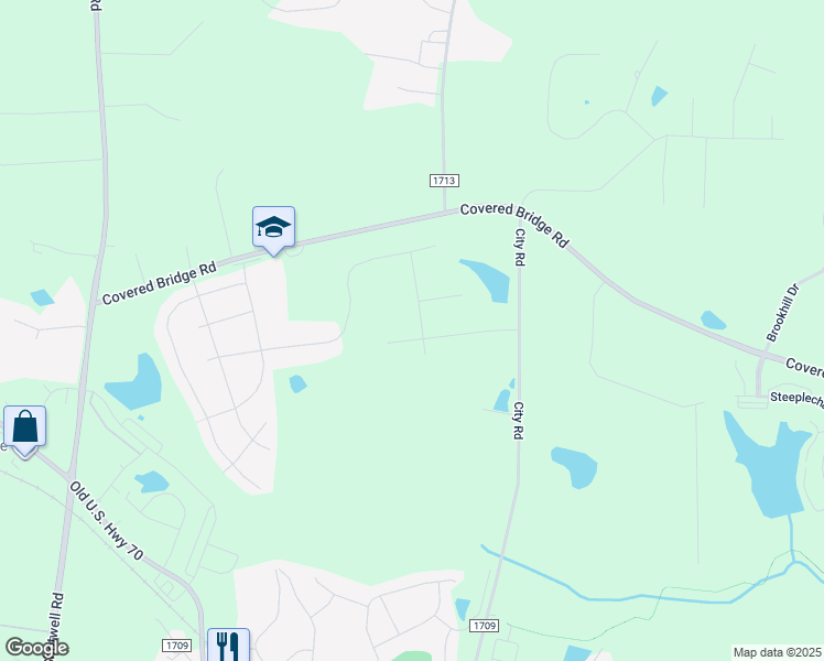 map of restaurants, bars, coffee shops, grocery stores, and more near 184 Parkdale Lane in Clayton