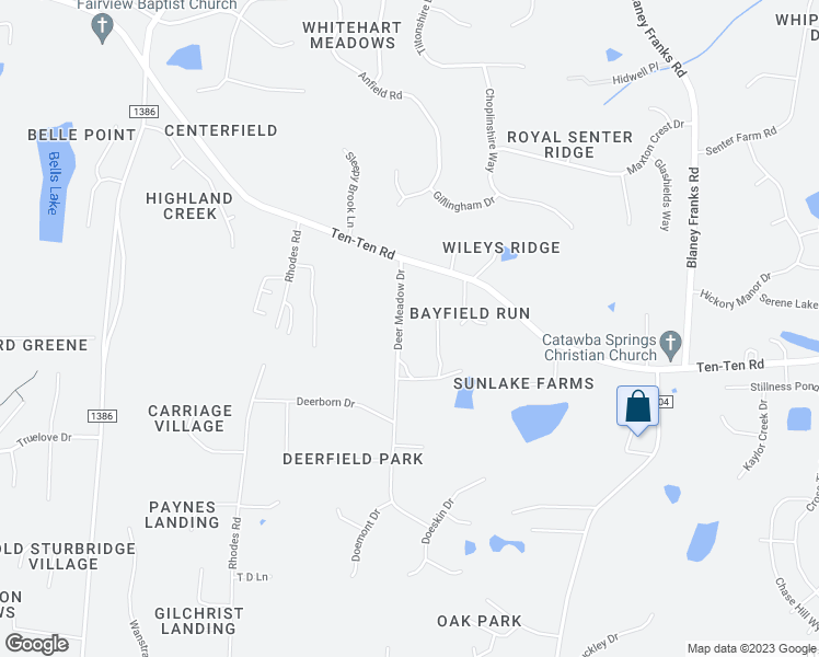 map of restaurants, bars, coffee shops, grocery stores, and more near 8017 Deer Meadow Drive in Apex
