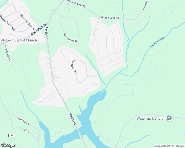 map of restaurants, bars, coffee shops, grocery stores, and more near 108 Ashmore Circle in Troutman