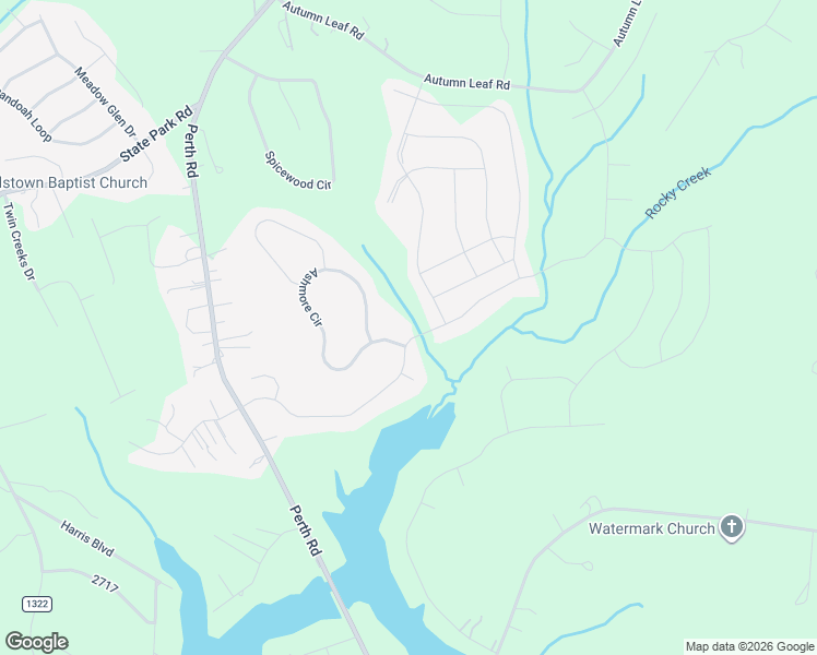map of restaurants, bars, coffee shops, grocery stores, and more near 108 Ashmore Circle in Troutman
