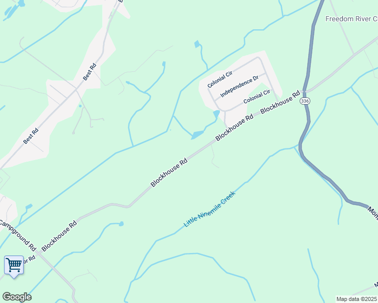 map of restaurants, bars, coffee shops, grocery stores, and more near 2305 Blockhouse Road in Maryville