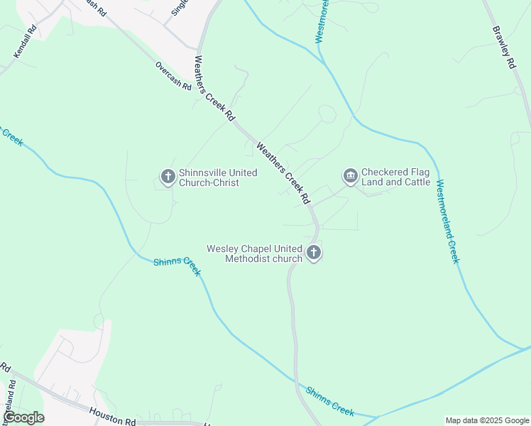map of restaurants, bars, coffee shops, grocery stores, and more near Weathers Creek Road in Troutman