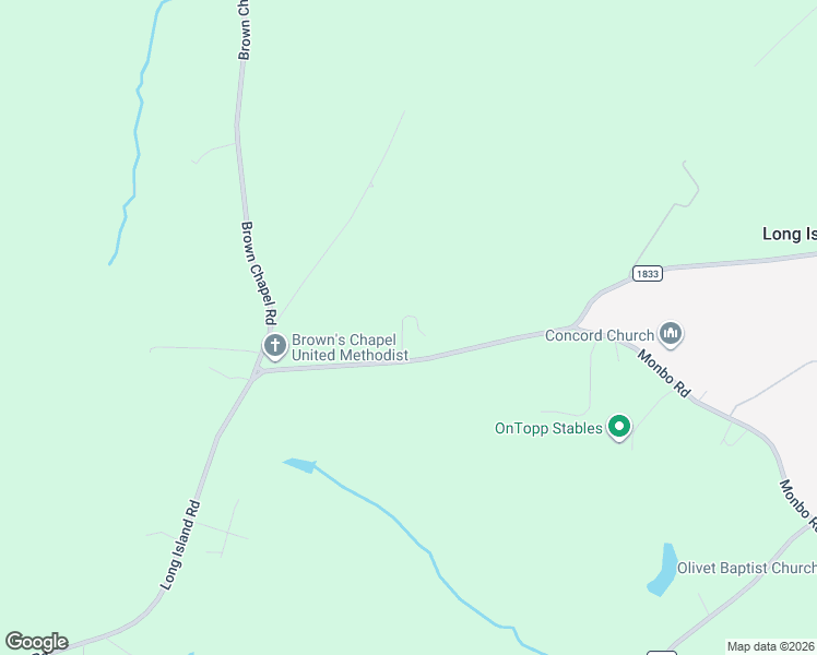 map of restaurants, bars, coffee shops, grocery stores, and more near 7610 Long Island Road in Catawba