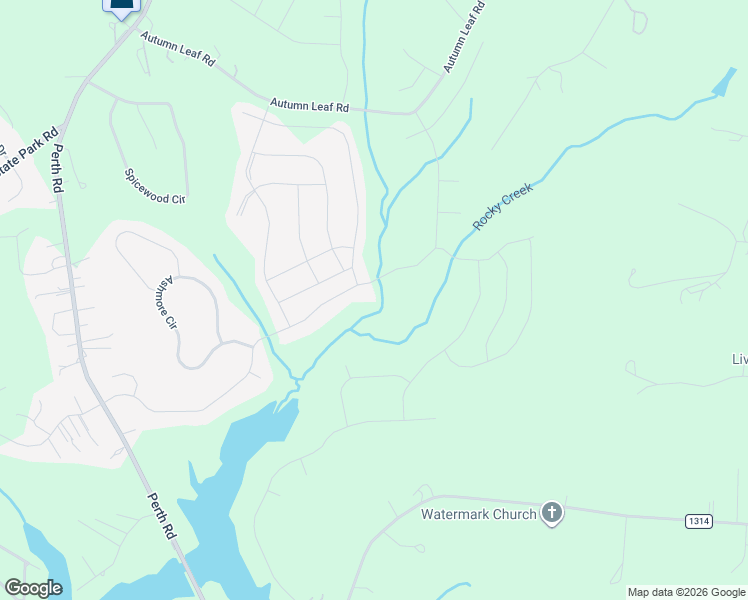 map of restaurants, bars, coffee shops, grocery stores, and more near 288 Streamwood Road in Troutman