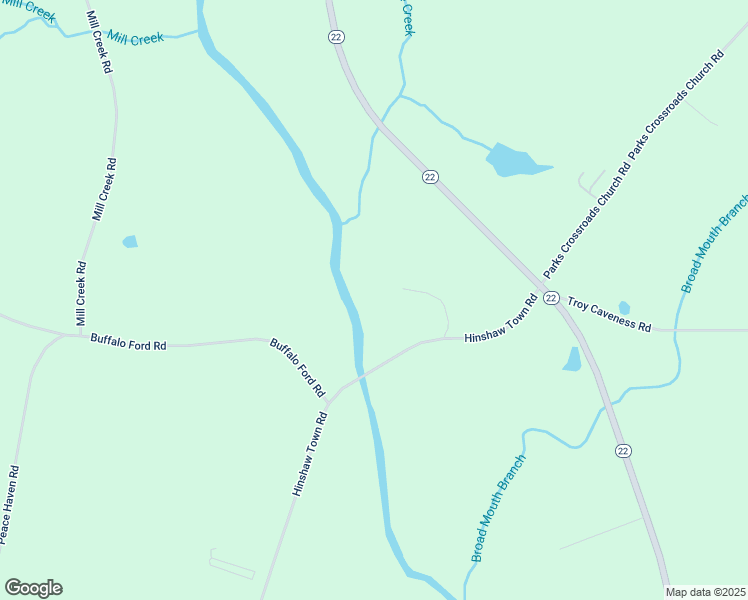 map of restaurants, bars, coffee shops, grocery stores, and more near 2502 Buffalo Trail in Ramseur