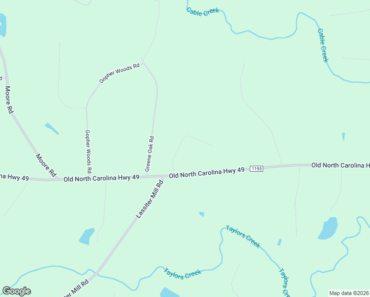map of restaurants, bars, coffee shops, grocery stores, and more near 1587 Keyauee Drive in Asheboro