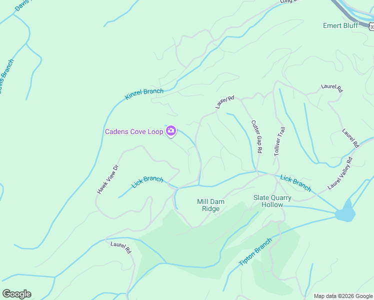 map of restaurants, bars, coffee shops, grocery stores, and more near 407 Kurts Corner Road in Townsend