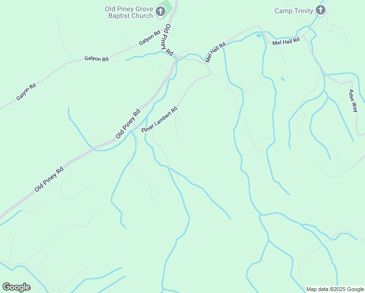 map of restaurants, bars, coffee shops, grocery stores, and more near 1049 Elmer Lambert Road in Maryville