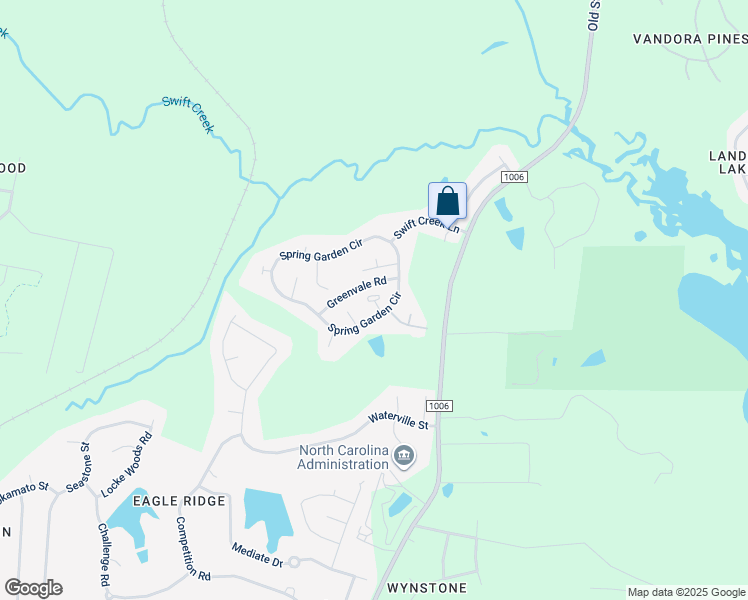 map of restaurants, bars, coffee shops, grocery stores, and more near 7605 Clearwater Court in Raleigh