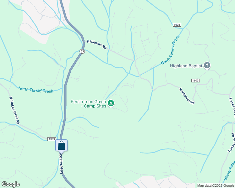 map of restaurants, bars, coffee shops, grocery stores, and more near 117 Icenhower Road in Leicester