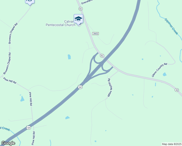 map of restaurants, bars, coffee shops, grocery stores, and more near 1698 Fleta Brown Road in Asheboro