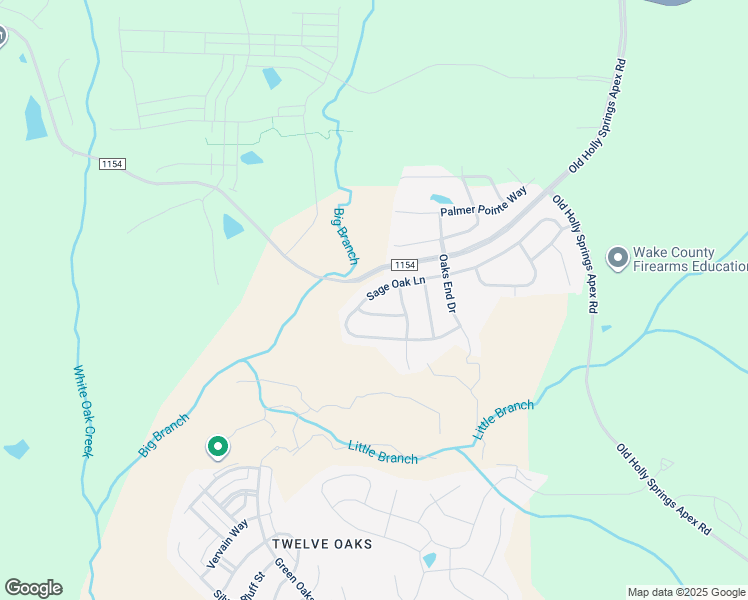 map of restaurants, bars, coffee shops, grocery stores, and more near 629 Sage Oak Lane in Holly Springs