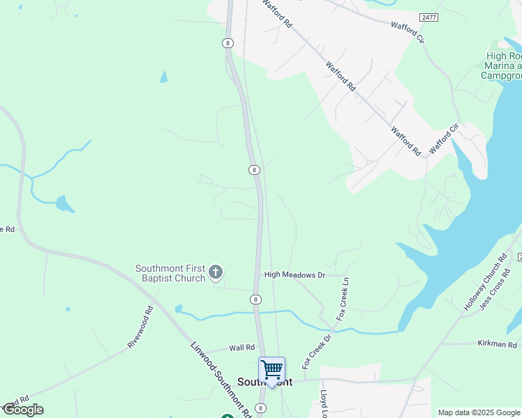 map of restaurants, bars, coffee shops, grocery stores, and more near in Southmont