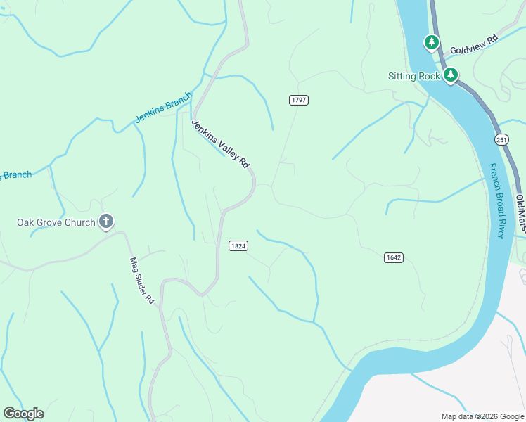 map of restaurants, bars, coffee shops, grocery stores, and more near 99999 Harold Sluder Road in Alexander