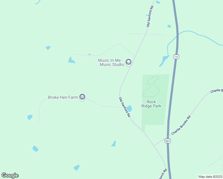 map of restaurants, bars, coffee shops, grocery stores, and more near 994 Old Sanford Road in Moncure