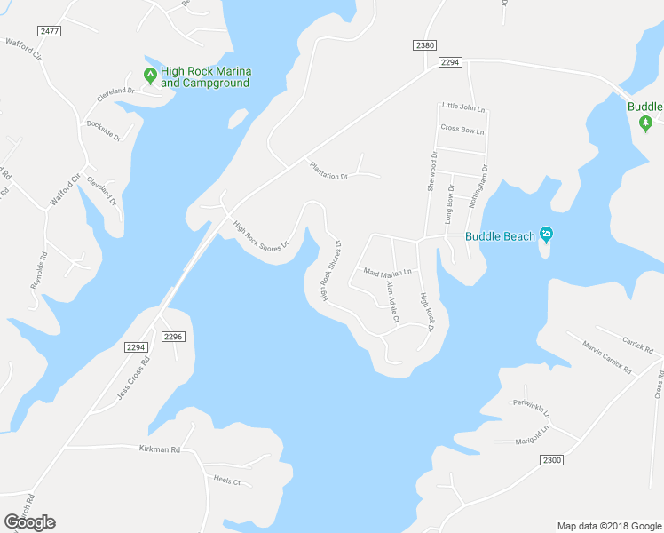 map of restaurants, bars, coffee shops, grocery stores, and more near 619 High Rock Shores Drive in Lexington