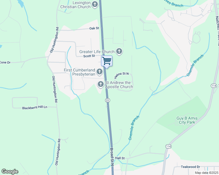 888 North Broad Street, Lexington TN Walk Score