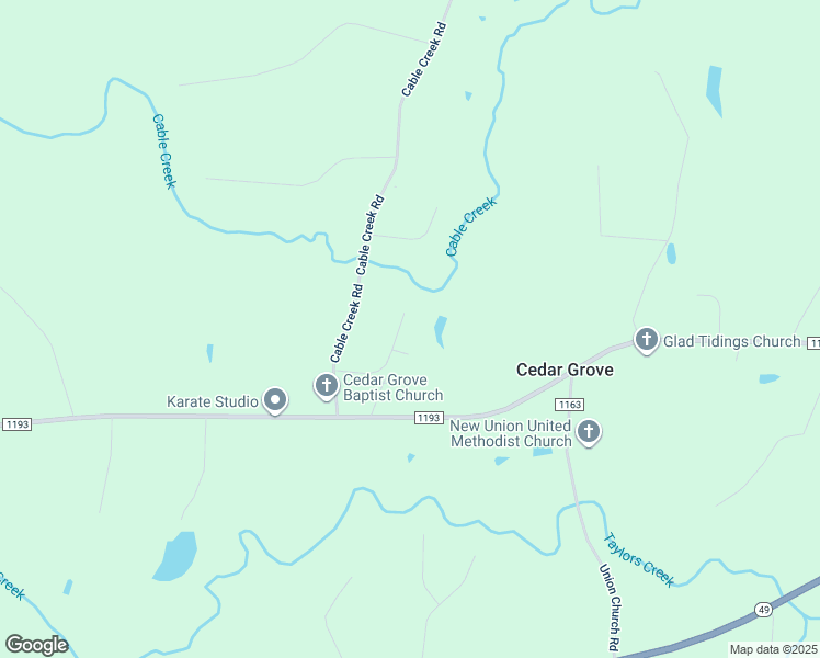 map of restaurants, bars, coffee shops, grocery stores, and more near 1093 Arrowstone Drive in Asheboro