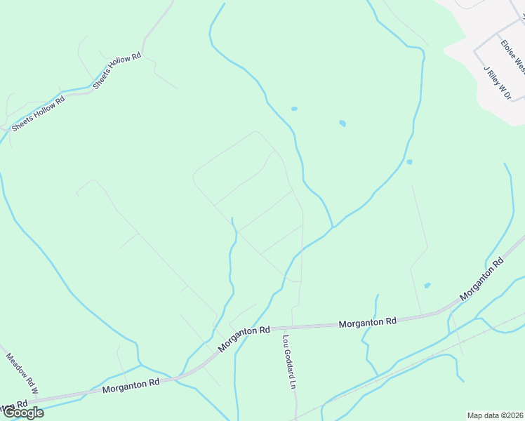 map of restaurants, bars, coffee shops, grocery stores, and more near 5907 Morganton Road in Greenback