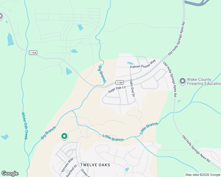 map of restaurants, bars, coffee shops, grocery stores, and more near 7225 Woods Creek Road in Apex