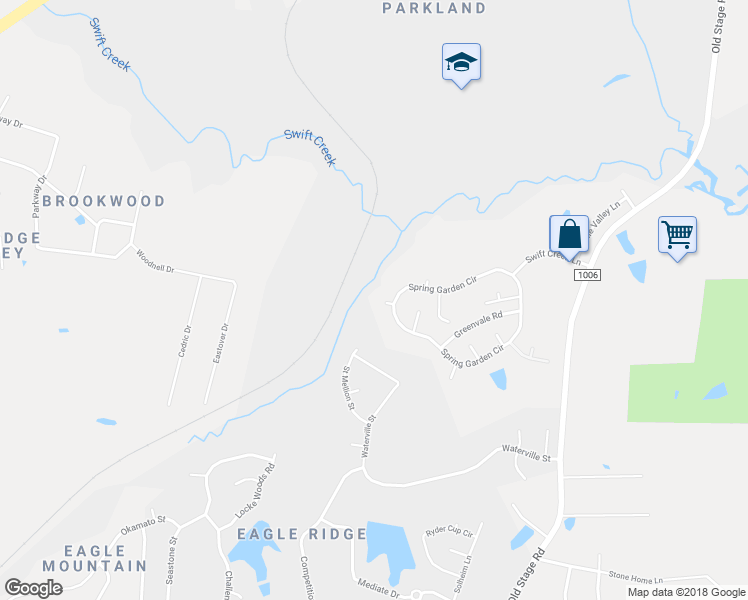 map of restaurants, bars, coffee shops, grocery stores, and more near 1138 Palm Island Court in Raleigh