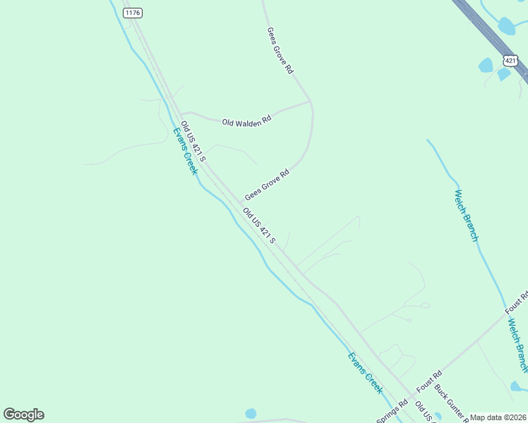 map of restaurants, bars, coffee shops, grocery stores, and more near 64 Harry Burnette Road in Siler City