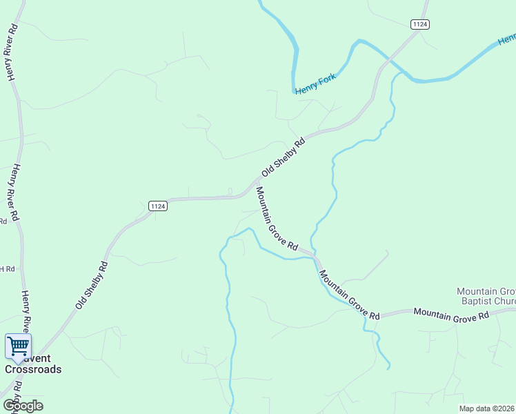 map of restaurants, bars, coffee shops, grocery stores, and more near 2982 Old Shelby Road in Hickory