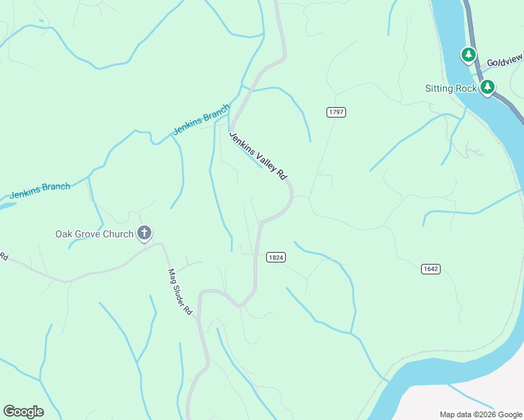 map of restaurants, bars, coffee shops, grocery stores, and more near 727 Jenkins Valley Road in Alexander