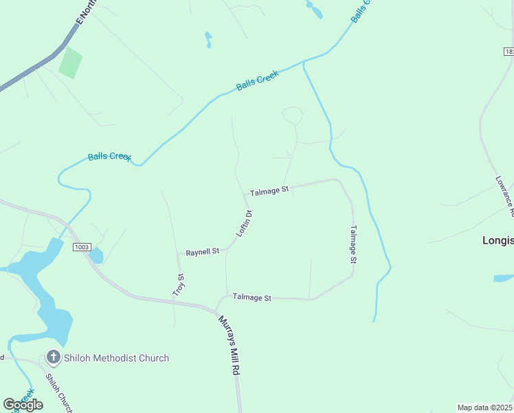 map of restaurants, bars, coffee shops, grocery stores, and more near 1486 Loftin Dr in Catawba