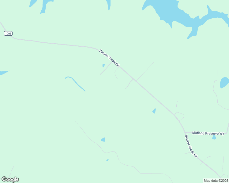 map of restaurants, bars, coffee shops, grocery stores, and more near 4980 Beaver Creek Road in New Hill