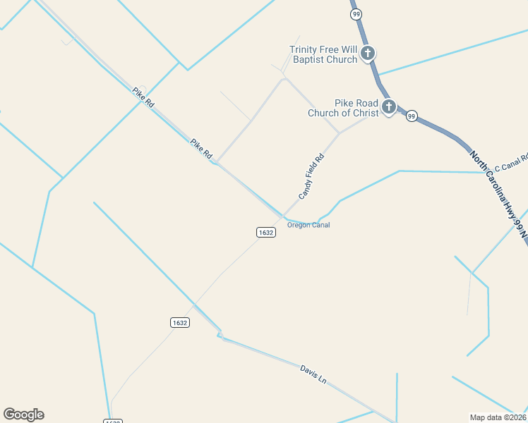 map of restaurants, bars, coffee shops, grocery stores, and more near Paul Road in Pantego