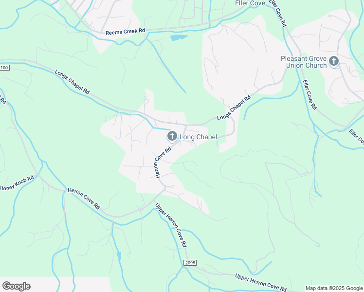 map of restaurants, bars, coffee shops, grocery stores, and more near 269 Herron Cove Road in Weaverville