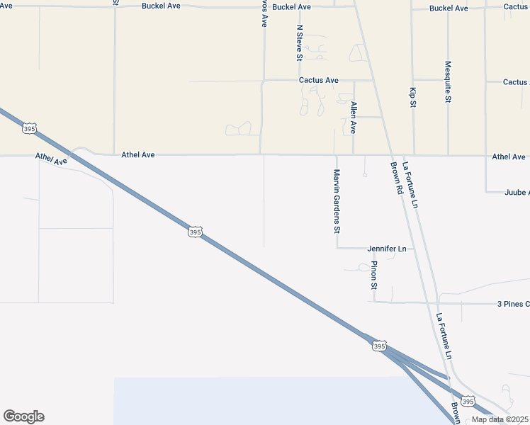 map of restaurants, bars, coffee shops, grocery stores, and more near Black Mountain Boulevard in Inyokern