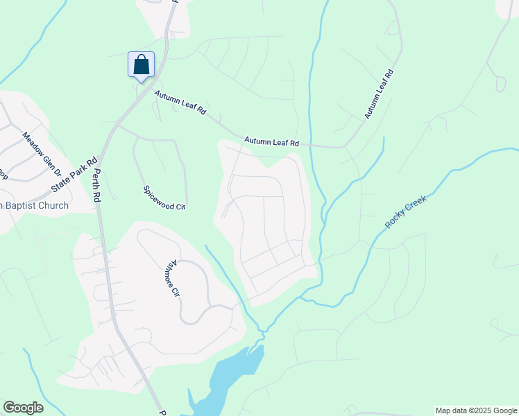 map of restaurants, bars, coffee shops, grocery stores, and more near 145 Slip Shot Lane in Troutman